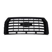 Load image into Gallery viewer, For 2015-2017 Ford F150 Front Bumper Upper Grille ABS Gloss Black Horizontal