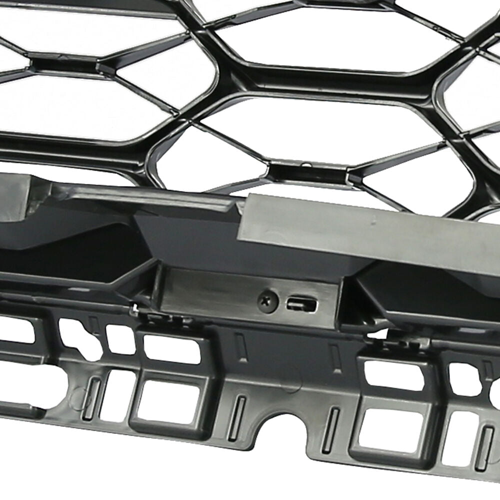 For 2023 Honda HRV Front Bumper Upper Matt Black Honeycomb Grille Grill Plastic
