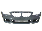 For BMW 11-13 PRE-LCI F10 5 Series, M-Sport Style Front Bumper w/ PDC