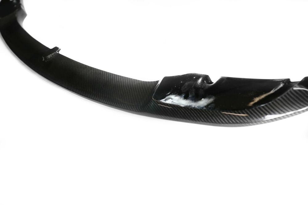 For BMW F30 M Performance Type 1 Piece Carbon Fiber Lip for M3 Style Front Bumper