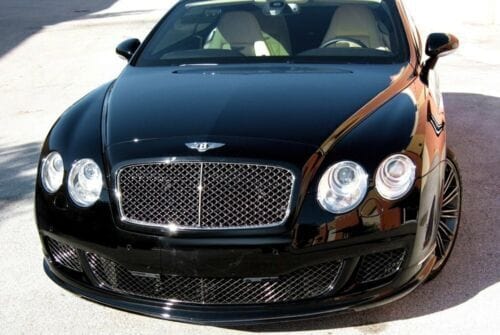 Forged LA Front Bumper Lip Spoiler SportLine Style For Bentley Continental 2010-2011