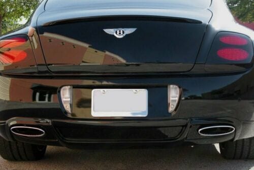 Forged LA Rear Skirt Sport Line Style Extension Splitter For Bentley Continental 2008-2010