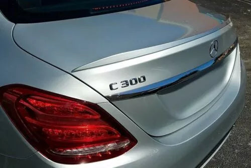 Rear Lip Spoiler AMG C63 Style For Mercedes-Benz C300 2014-2021