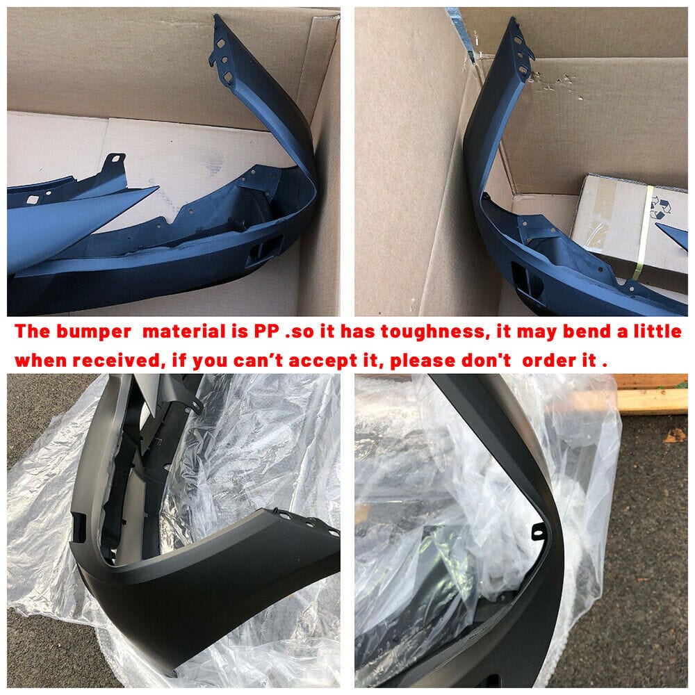 BMW VehiclePartsAndAccessories Fit BMW 5 Series E60 04-10 M5 Style Air Duct Type Front Bumper w/o PDC w/ fog