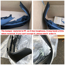 Load image into Gallery viewer, BMW VehiclePartsAndAccessories Fit BMW 5 Series E60 04-10 M5 Style Air Duct Type Front Bumper w/o PDC w/ fog