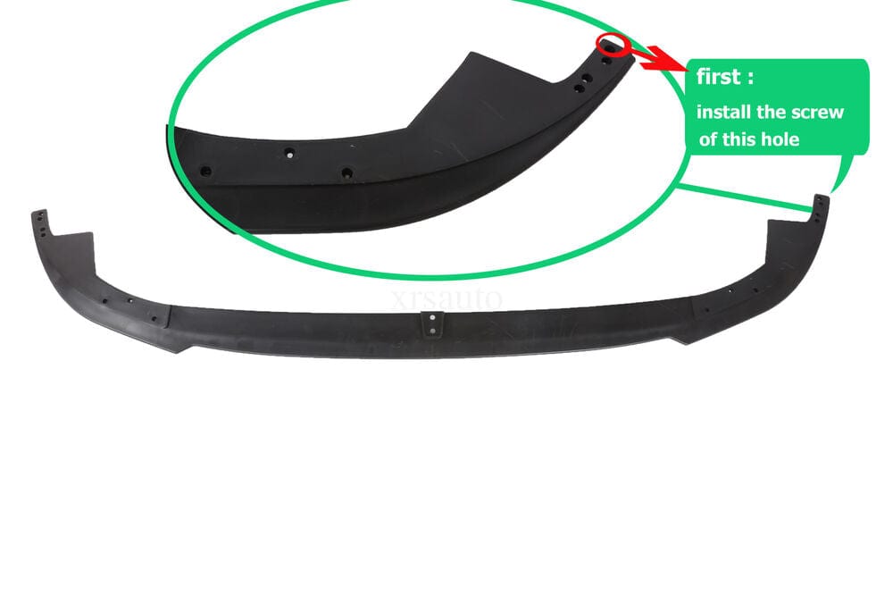 BMW VehiclePartsAndAccessories M4 Style Look Front Bumper For BMW 5Series E60 W/O PDC holes 4D