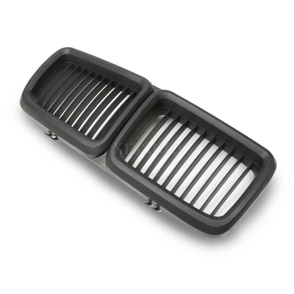 Achieve a Sleek and Sporty Look with Matte Black Front Kidney Grille Grille  for BMW 3 Series E46 Coupe