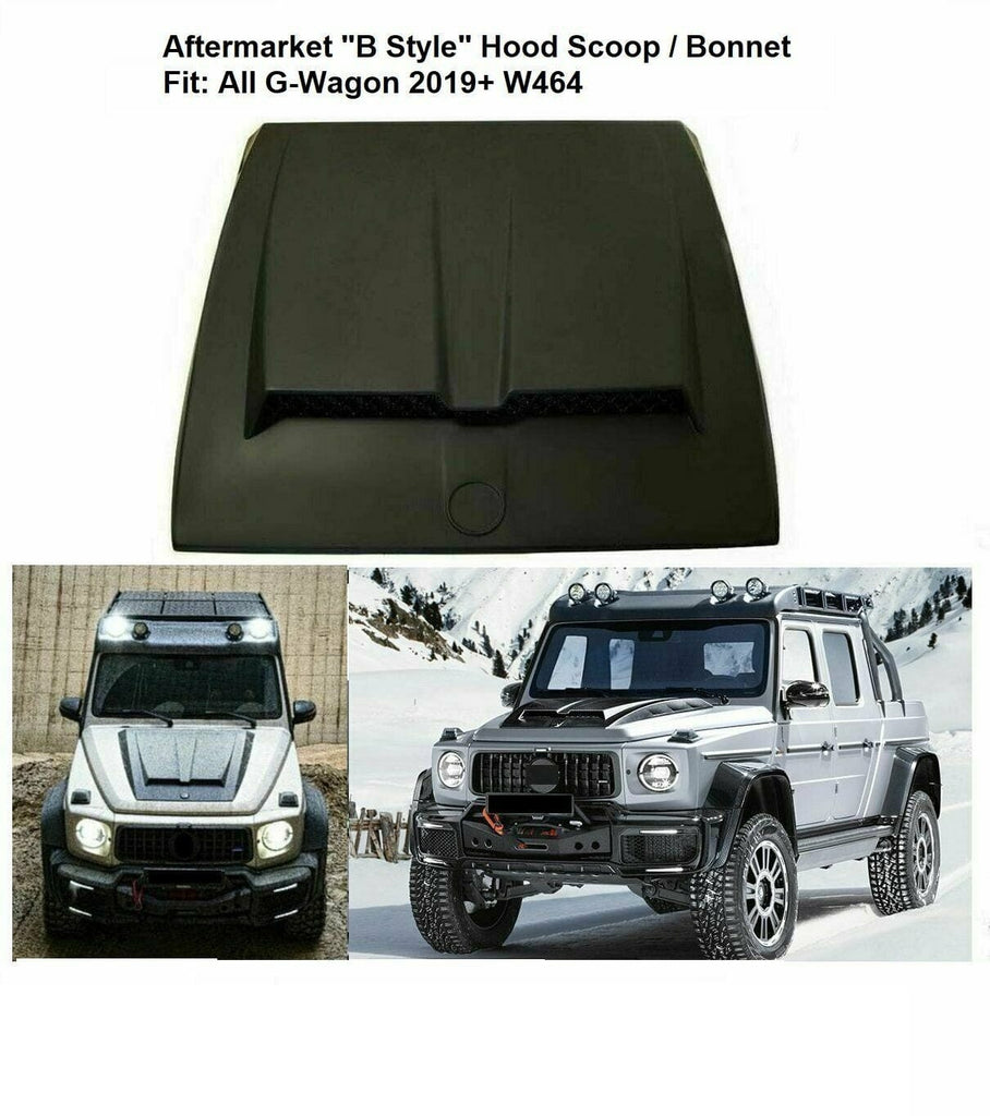 Forged LA Aftermarket 19+ G63 B Style Hood Scoop G500 G550 AMG Facelift W464 G-Wagon