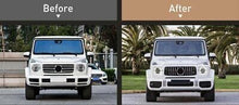 Load image into Gallery viewer, Forged LA Aftermarket 19+ G63 Style AMG Front Facelift | Upgrade W464 G500 G550 to G63 AMG