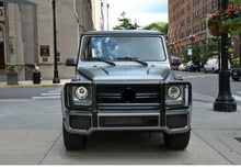 Load image into Gallery viewer, Forged LA Aftermarket Black AMG Style Front Bumper Grille Brush Guard For G63 G500 G-Wagon