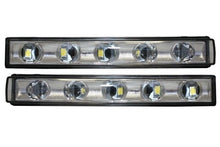 Load image into Gallery viewer, Forged LA AFTERMARKET BLACK HEADLIGHT COVER BEZEL LED DRL FIT ALL 90-18 G-CLASS W463 G63