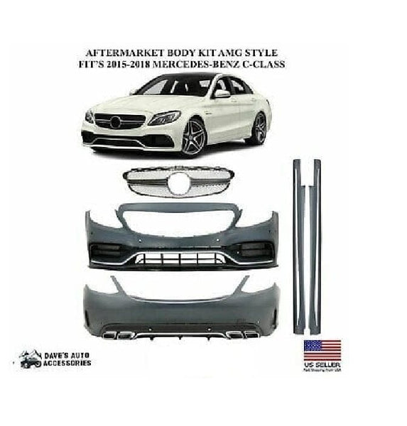 High-Quality Auto Parts Body Kit for Mercedes Benz W205 2016