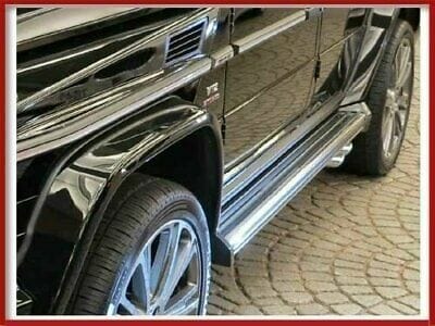 Forged LA Aftermarket G63 G65 AMG Side Step Running Boards G-Class Body Kit - G-wagon W463