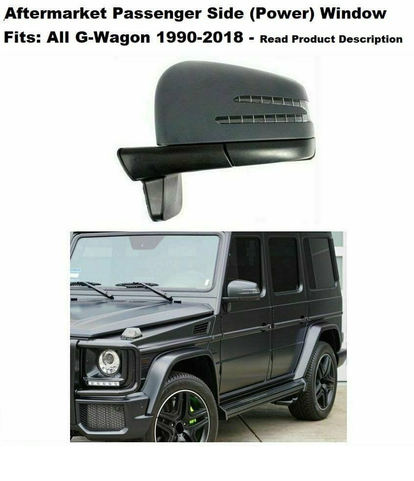Forged LA Aftermarket Passenger Side LED Mirror G63 G500 G550 G55 G-Class G-Wagon Facelift