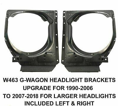 Forged LA Aftermarket W463 G-Wagon Headlight Mounting Bracket Upgrade G500 G55 G550 G63