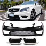 AMG Style Front Bumper kit W/DRL W/o PDC For Mercedes C-Class W204 C250 C300