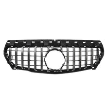 Load image into Gallery viewer, Forged LA Chrome+Black GT-R Front Hood Grille For Mercedes Benz CLA Class W117 2013-2018
