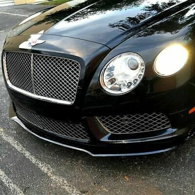 Forged LA Fiberglass Front Bumper Lip Spoiler Luxe-GT Style For Bentley Continental 12-15