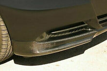 Load image into Gallery viewer, Forged LA Fiberglass Front Bumper Splitters Unpainted ACS Style For BMW 328i 09-13