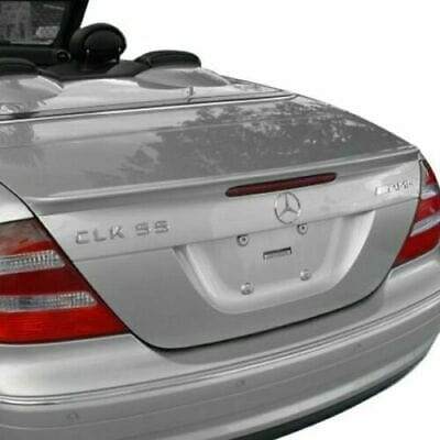 Forged LA Fiberglass Rear Lip Spoiler Unpainted AMG Style For Mercedes-Benz CLK350 06-09