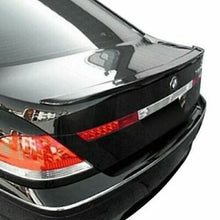 Load image into Gallery viewer, Forged LA Fiberglass Rear Lip Spoiler Unpainted Euro Style For BMW 760Li 03-05