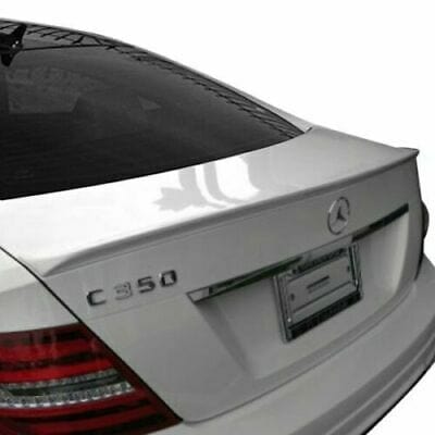 Forged LA Fiberglass Rear Lip Spoiler Unpainted Factory Style For Mercedes-Benz C35012-15