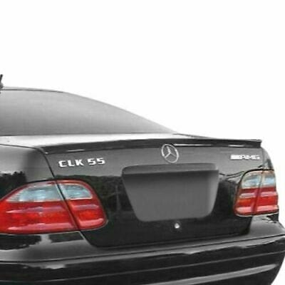 Forged LA Fiberglass Rear Lip Spoiler Unpainted L-Style For Mercedes-Benz CLK430 99-02