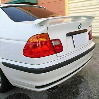 Forged LA Fiberglass Rear Wing Unpainted Euro Style For BMW 330Ci 01-05