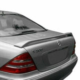 Fiberglass Rear Wing Unpainted L-Style For Mercedes-Benz S430 99-06
