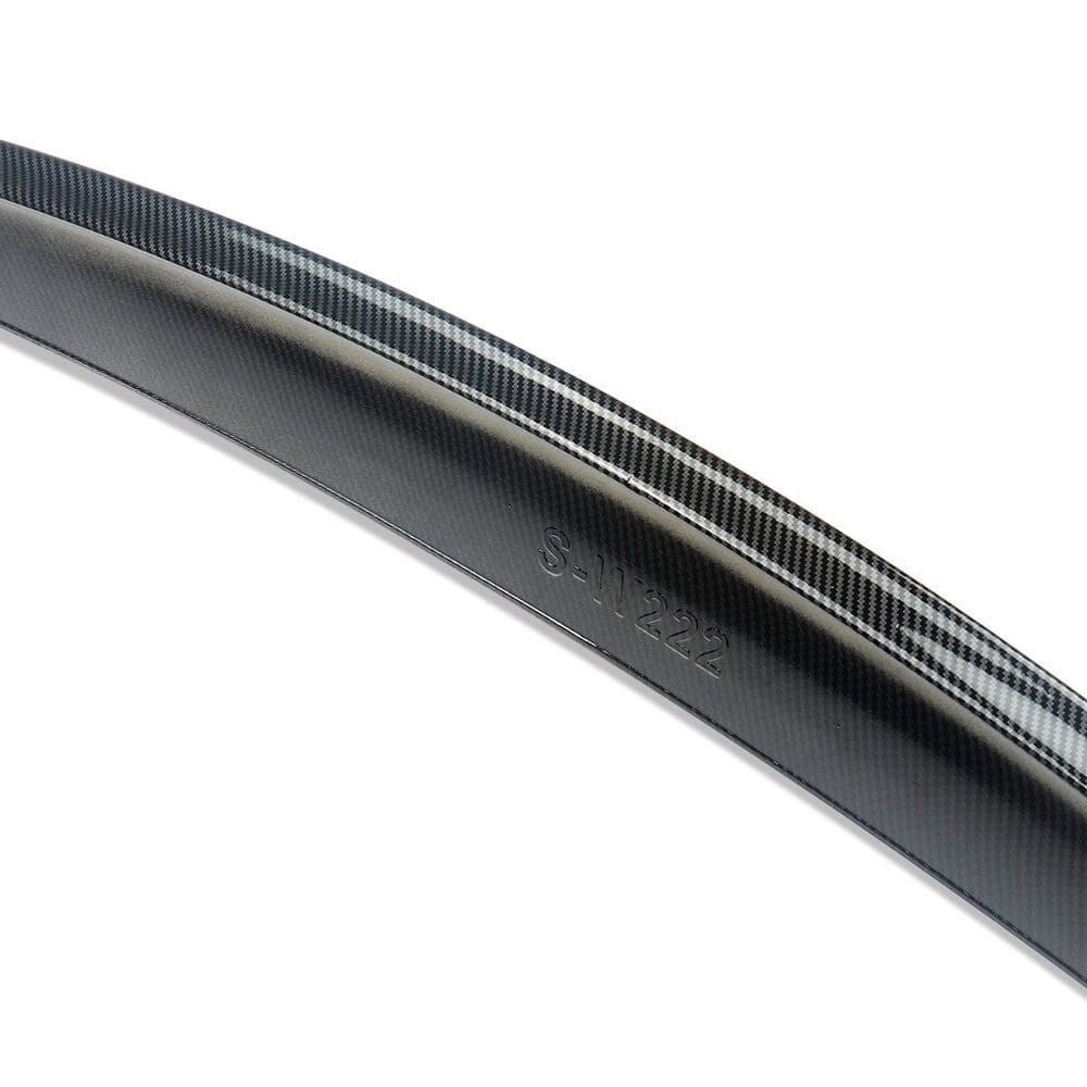 Forged LA For 2014-2020 Benz W222 S Class 4Dr B Style Painted Trunk Spoiler Carbon Color