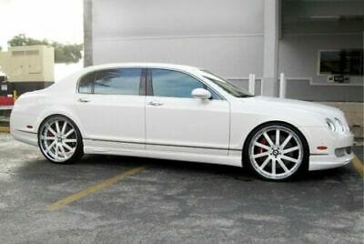 Forged LA For Bentley Flying Spur 05-13 Side Skirt Set Wald Style Fiberglass Unpainted