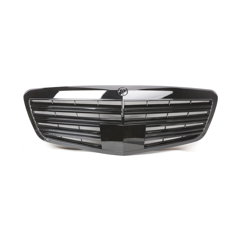 Forged LA For Mercedes Benz S-Class W221 2010-13 AMG style Front Grille Grill Gloss Black