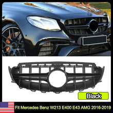 Load image into Gallery viewer, Forged LA Front Racing Grille For Mercedes-Benz W213 E400 E450 E43 AMG 2016-2019 Black