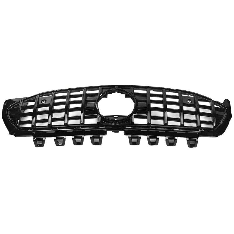 Forged LA GT Style Front Bumper Grille Gloss Black Grille For Mercedes CLA X118 W118 2020