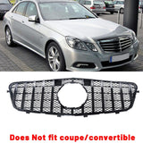GT Style Front Racing Hood Grille For Mercedes-Benz E-Class W212 2009-2013