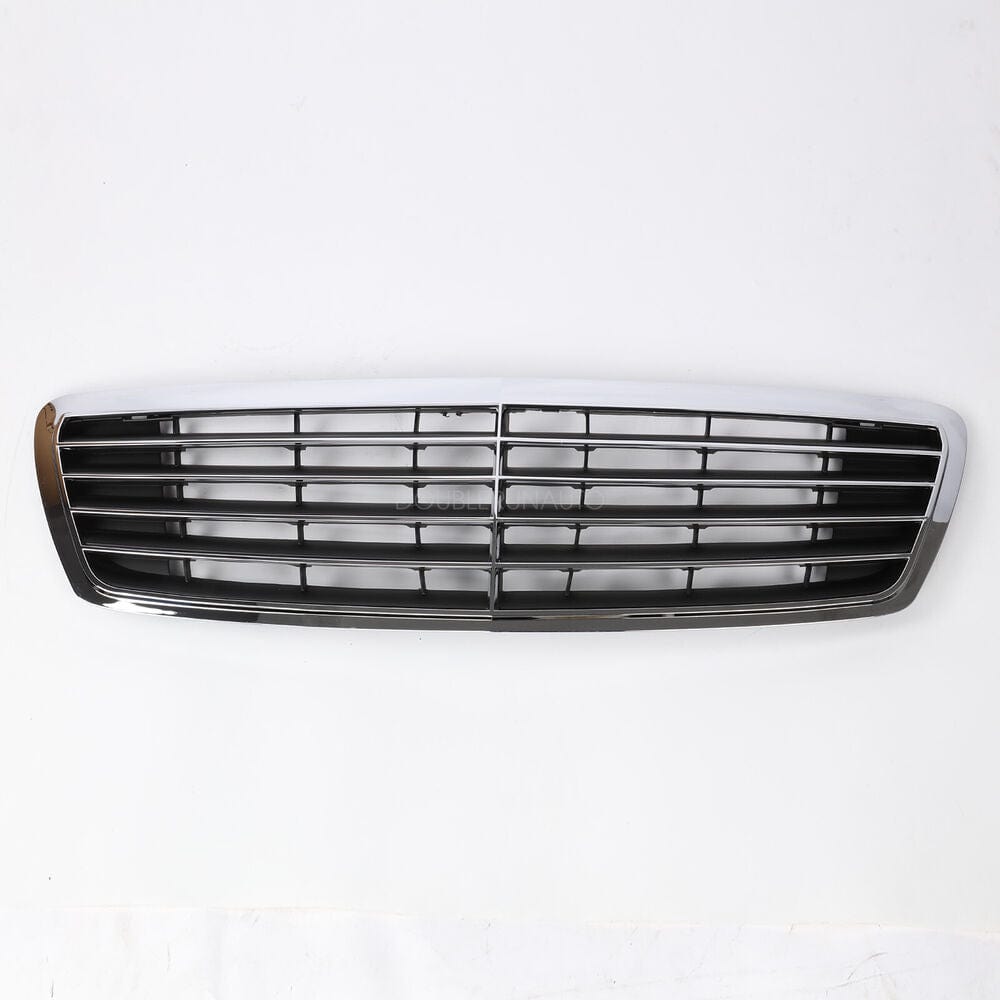 Forged LA NEW Front Grille For 2003-06 Mercedes Benz S-Class Chrome Black S 430 S 500 S55