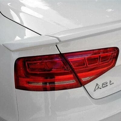 Forged LA Rear Lip Spoiler ABT Style For Audi A8 Quattro 2010-2017