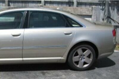 Forged LA Rear Roofline Spoiler Custom Style For Audi A8 Quattro 2004-2009