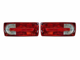 Replacement G500 G55 G63 G550 TAILLIGHTS GCLASS W463 GWAGON LAMP STOP SIGNAL RED