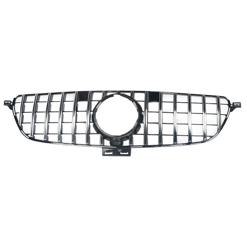 Forged LA Silver Front Grille GT R For Mercedes Benz GLE Coupe W166 GLE350 GLE400 2015-18