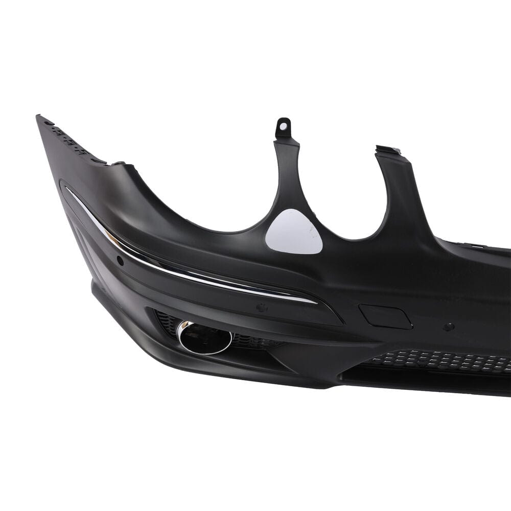 Forged LA Unpainted AMG Style Front Bumper W/ Fog Lamp W/ PDC For 07-09 Benz W211 E-Class