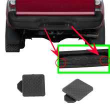 Load image into Gallery viewer, Daves Auto Accessories VehiclePartsAndAccessories 2pcs for TACOMA REAR BUMPER SMALL SQUARE BOLT COVER CAP TOYOTA 2005-2015