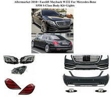 Load image into Gallery viewer, Forged LA VehiclePartsAndAccessories Aftermarket 18+ Facelift Maybach Body Kit W222 For Mercedes-Benz S550 S-Class