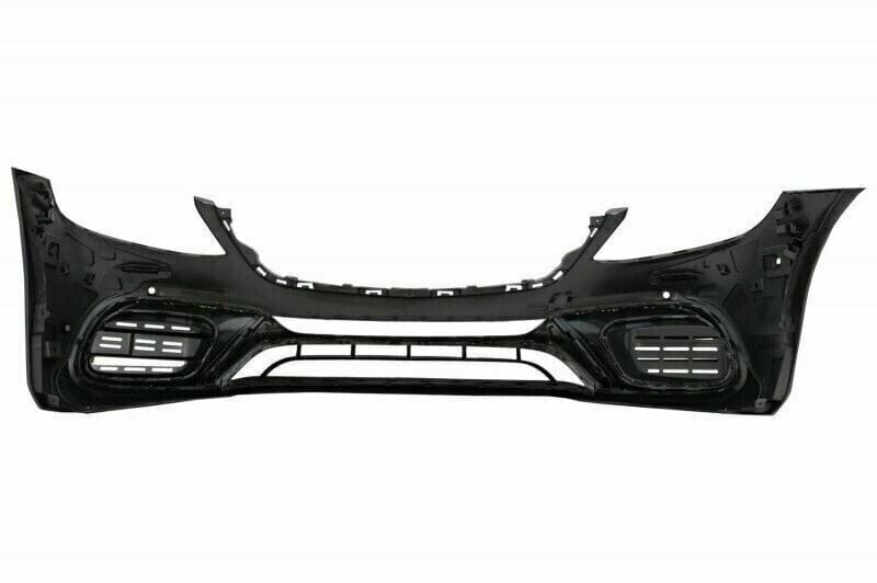 Forged LA VehiclePartsAndAccessories Aftermarket AMG Style Front Bumper Kit S-Class For Mercedes-Benz S65 S560 18-20