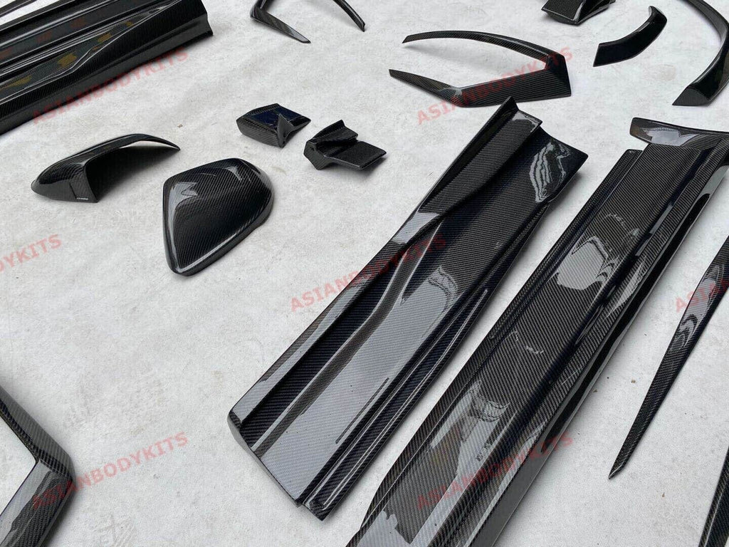 Forged LA VehiclePartsAndAccessories Aftermarket Carbon Fiber "TC Style" Full Body Kit for Lamborghini Urus 2018+