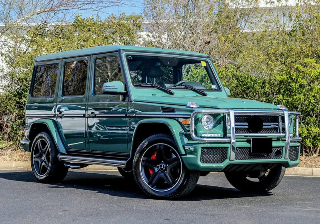 Forged LA VehiclePartsAndAccessories Aftermarket G63 Front Bumper & Chrome Grille Brush Guard G Class G Wagon AMG G65