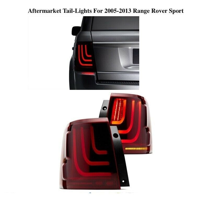 Aftermarket Products VehiclePartsAndAccessories Aftermarket Tail lights For Land Rover Range Rover Sport 06-13 Brake lights RED