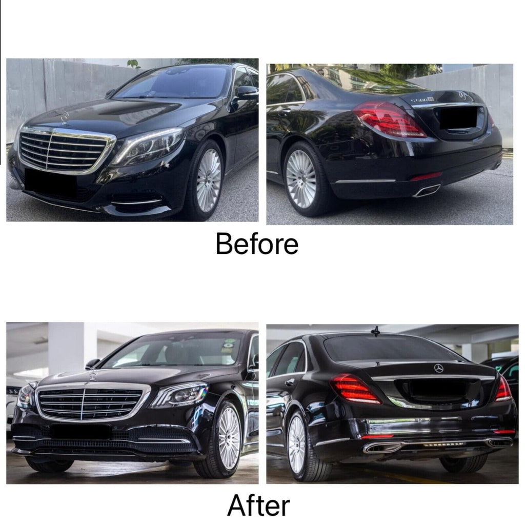 W222-HL-TL VehiclePartsAndAccessories Aftermarket W222 2018+ Facelift Headlights & Taillights For MercedesBenz S-Class