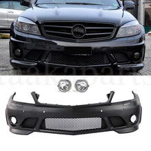 Load image into Gallery viewer, Forged LA VehiclePartsAndAccessories C63 AMG Style Front Bumper Cover For Mercedes Benz C-Class W204 C300 C350 08-12
