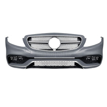 Load image into Gallery viewer, Forged LA VehiclePartsAndAccessories C63 AMG Style Front Bumper Kit W/Grill for Mercedes Benz C-Class 15-18 W205 C300